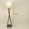 Monica Beige Jute Floor Lamp with Beige Jute Base