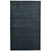 Lawson Dark Gray Solid Woven Wool 6X4 Feet Carpet