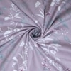 Lavender Floral Cotton 400 Tc Flat Super King Size Bedsheet With 2 Pillow Covers