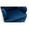 Epperly Chair With Ottoman Blue