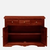 Sheesham Wood Sideboard In Honey Oak Finish