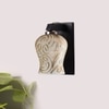 Devansh Solid Wood Electric Wall Light in Brown Colour with Multi Shade Count of 1 Light