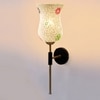 Devansh Metal Electric Wall Light in Black Colour with Multi Shade Count of 1 Light