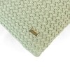 Anna Pistachio Green Knitted Cushion Cover  16X16 Inches