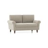 Oxford 2 Seater Fabric Sofa In Oyster Beige Colour