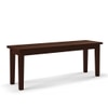 Diner Dining Bench (Finish:Dark Walnut)