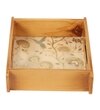 Whispering Blooms Square Wooden Tray - Small