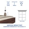 Yantra Engineered Wood Queen  Size Bed With Box Storage (Walnut Finish)