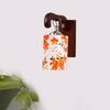 Devansh Solid Wood Electric Wall Light in Brown Colour with Multi Shade Count of 1 Light