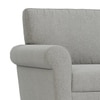 Oxford 1 Seater Fabric Sofa in Vapour Grey Colour