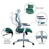 Wiweangs High Back Ergonomic Chair in Dark Green Colour