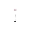 Frankie Multicolour Fabric Floor Lamp with Black Iron Base