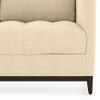 Florence Premium 1 Seater Fabric Sofa in Birch Beige Colour