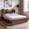 Merkel Engineered Wood Drawer Storage Bed