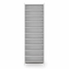 Baltoro 20 Pair Shoe Rack In White Finish