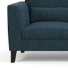 Lewis 2 Seater Fabric Sofa in Indigo Blue Colour