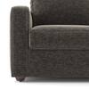 Apollo High Back 1 Seater Fabric Sofa in Smoke Colour