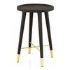 Sinata Solid Wood Side Table in American Walnut Finish
