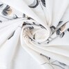 Hera White Floral 400 TC Cotton Flat Single Size Bedsheet with 2 Pillow Covers – Threads