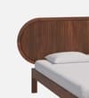 Orren Solid Wood King  Size Bed Without Storage (Provincial Teak Finish)