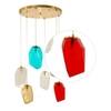 Vogue Hartwell 6 Light Multicolor Glass Chandelier