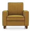 Apollo Neo High Back Sofa (Colour : Ochre, Seating Capacity : 1 Seater, Cushion Type : Hard, Back Height : High Back)