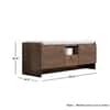 Hexa Red Engineered Wood Shoe Rack in Flower Wenge Colour