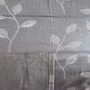Odin Grey Floral 400 TC Cotton Flat Super King Size Bedsheet with 2 Pillow Covers – Threads