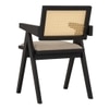 Scandinavian Kairi Dining Chair Black Matte Finish