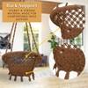 Swingzy Cotton Netted Rope Hanging Swing Chair for Adults and Kids Brown