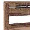 Amal Solid Wood Queen Size Bed In Teak Finish