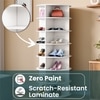 360° Rotating Shoe Rack 7-Tier in White – Large Capacity Rotating Shoe Organizer