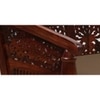 Navya 3 Seater Wooden Sofa