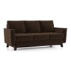 Corby Sofa Set (Colour: Dark Earth, Seater: 3+1+1)