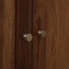 Sheesham Wood Wardrobe With Mirror In Provincial Teak Finish