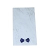 Marble Lapis Mop Bow Tie Rectangle Platter