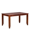 Donna Solid Wood 6 Seater Dining Table in Provincial Teak Finish