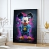 The Castle Decor Luxury Cartoon Mouse Wall Art Framed Painting 20x30 Inch