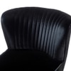Beato Fabric Accent Chair in Black Colour