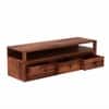 Mercury Solid Wood TV Cabinet in Honey