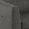 Rubik Essential 2 Seater Fabric Sofa in Steel Colour