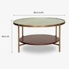 Mira Gold Coffee Table