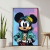 The Castle Decor Luxury Cartoon Street Style Wall Art Framed Painting 20x30 Inch