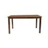 mishel solid wood  6 seater Dining table in  Provincial Teak