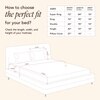 Stoa Paris 300TC UltrSatin Single Bedsheet Set Satin Single Vanilla White