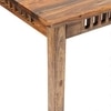 Oakmont Solid Wood 4 Seater Dining Table in Teak Finish