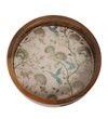 Hummingbird Garden Round Tray for Kitchen Organization - Large (1 Piece)