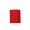 Ceyla Red Cotton Shade Floor Lamp