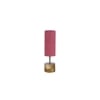 Olive Pink jute & solid wood table lamp