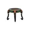 Finnian Solid Wood Hand painted End Table In Multicolour